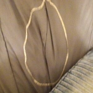 Plated gold necklace 20"